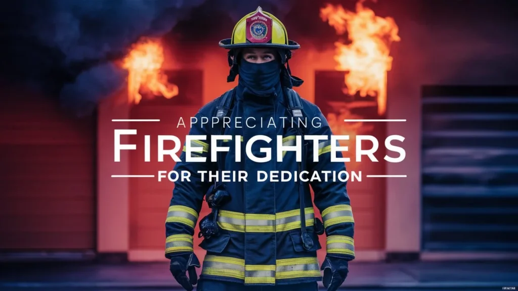 Appreciating Firefighters for Their Dedication