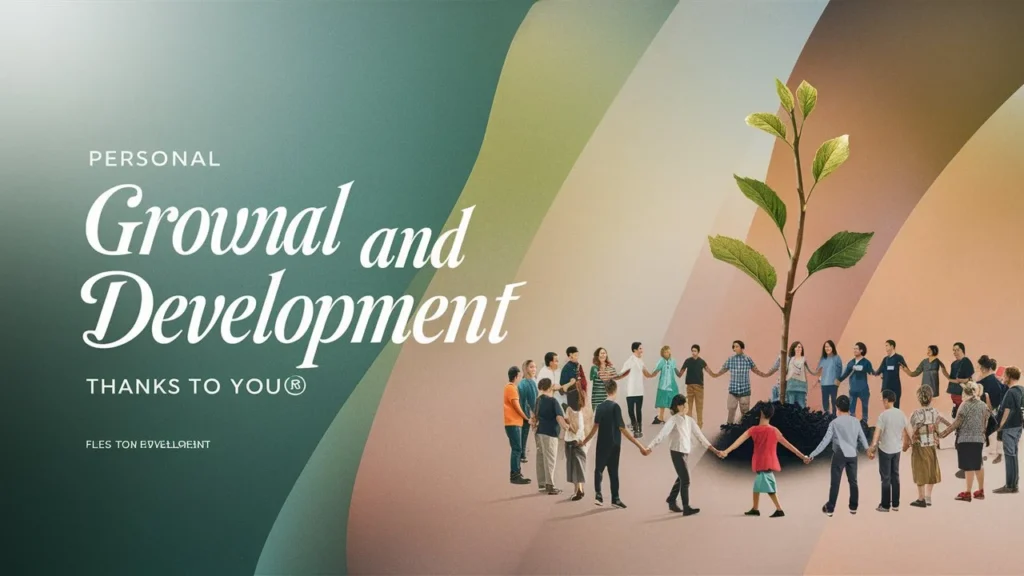 Personal Growth and Development Thanks to You