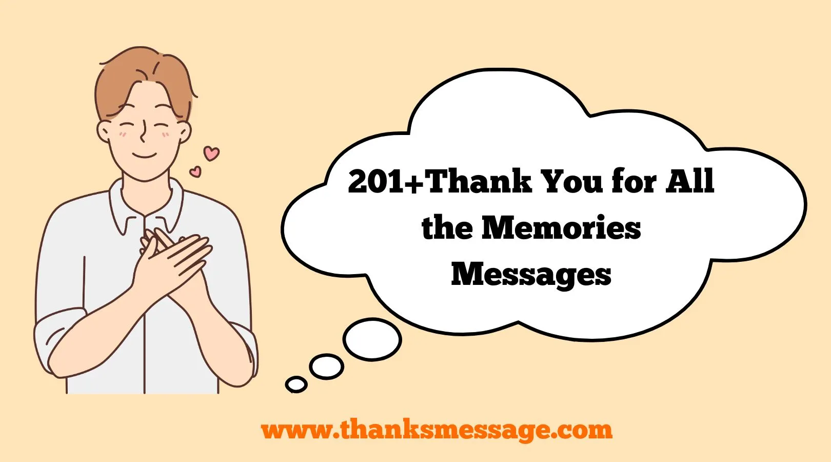 201+Thank You for All the Memories Messages