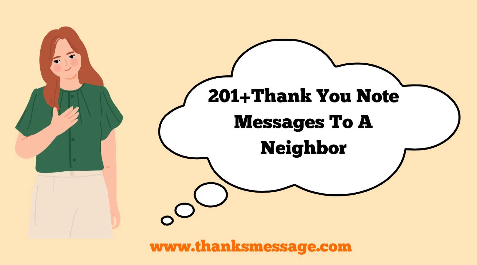 201+Thank You Note Messages To A Neighbor