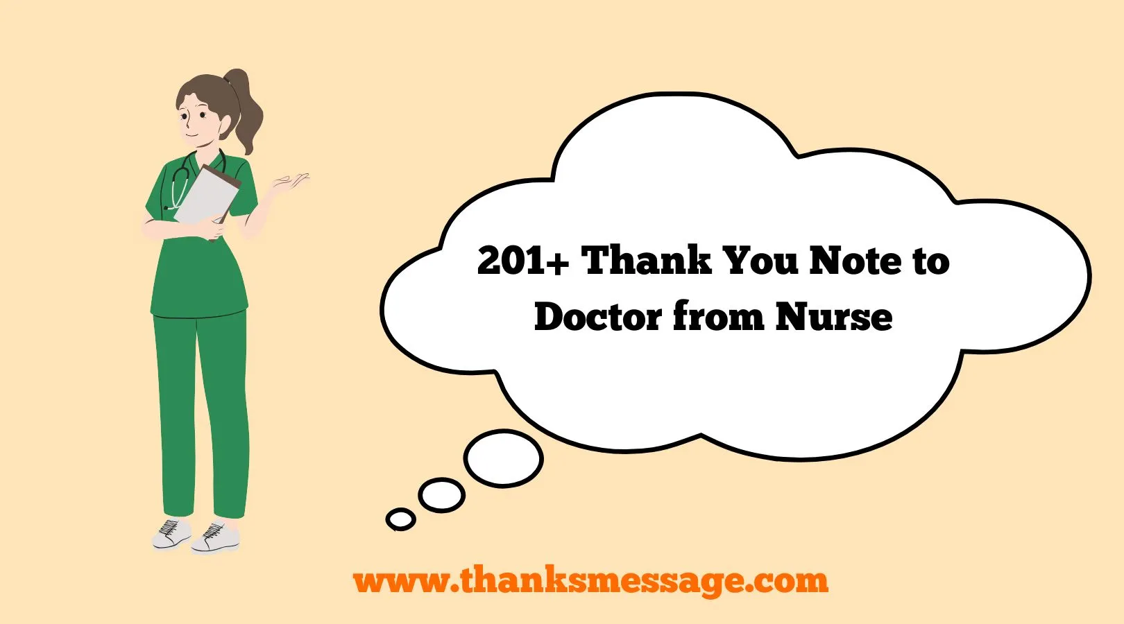 201+ Thank You Note to Doctor from Nurse