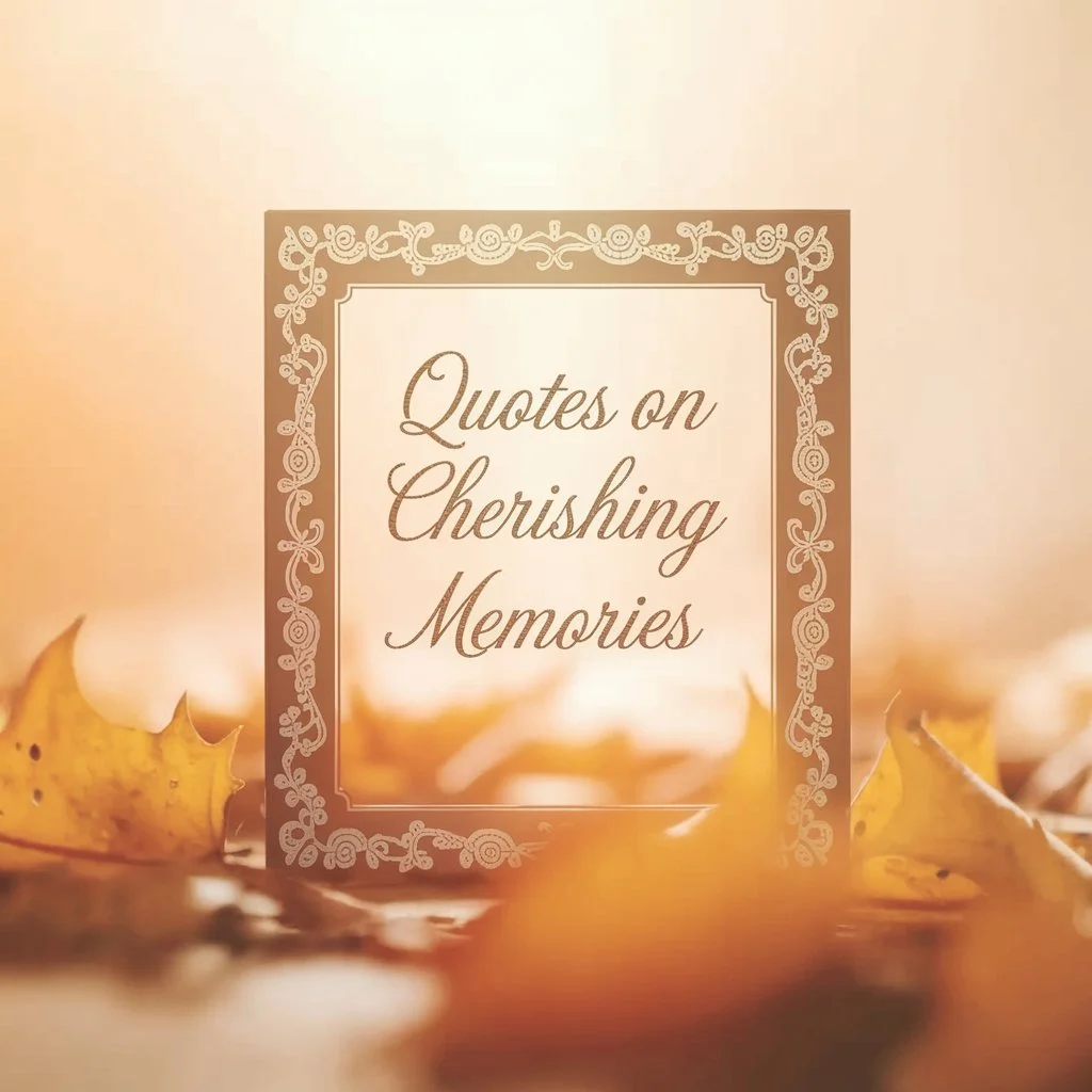 Quotes on Cherishing Memories