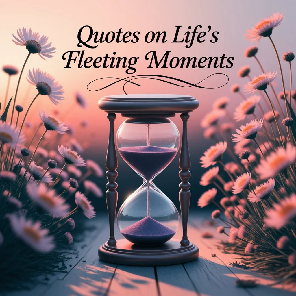 Quotes on Life's Fleeting Moments