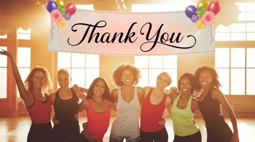 Thank You Messages for Zumba Instructors for Creating Fun Classes
